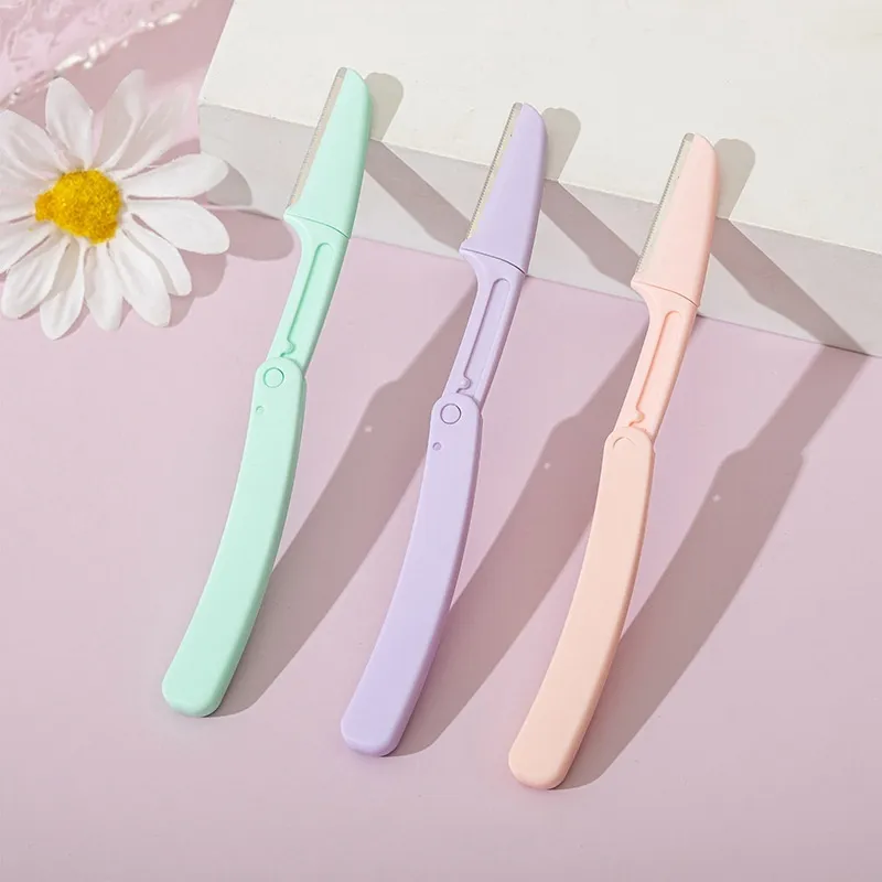 Love Of Wormwood Mini Foldable Macaron Eyebrow Grooming Set-2