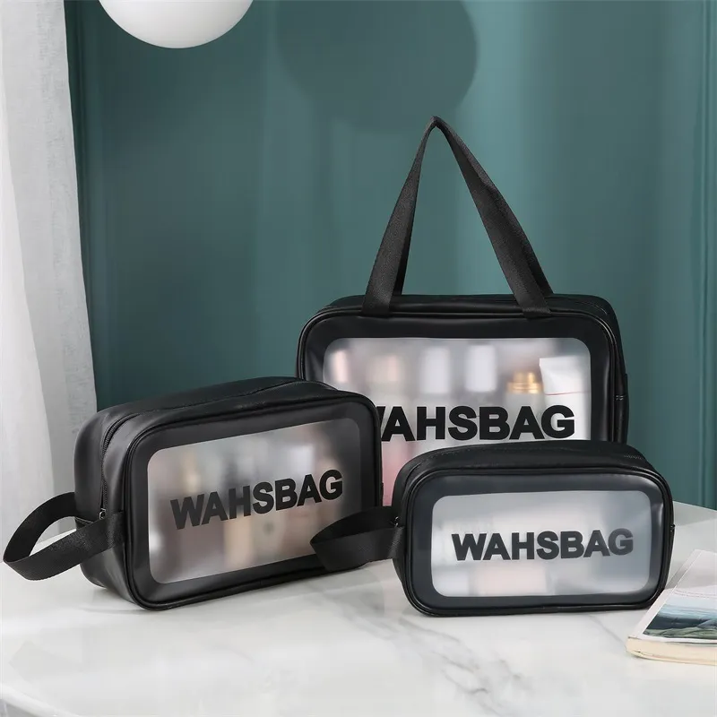 Love Of Wormwood Good Looking Matte Transparent Minimalist Style With Multiple Usages Makeup Bags-2