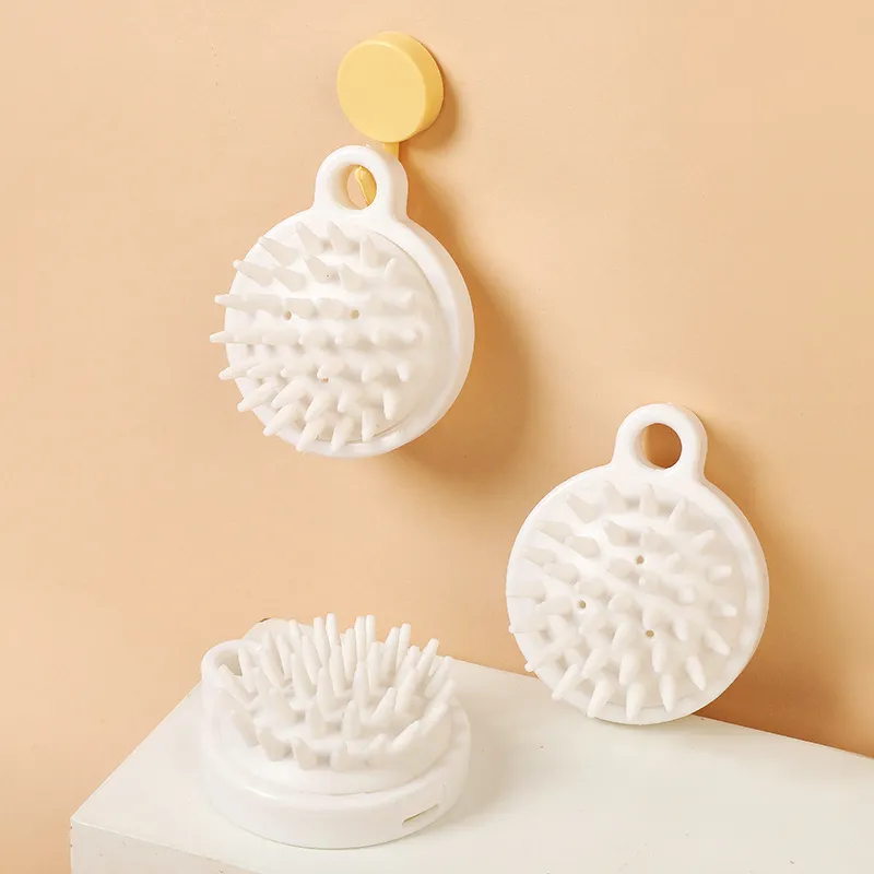 Love Of Wormwood Soft Silicone Teeth Shampoo Brush Comfortable-1