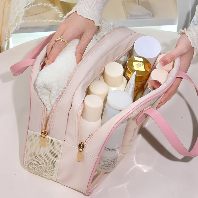 Love Of Wormwood Wet/Dry Separation Multifunction Large Capacity Makeup Bags Waterproof And Packable-10