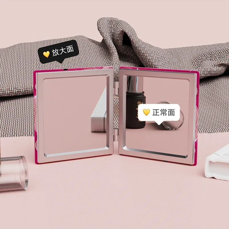 Love Of Wormwood Millennial Hot Girl Style Double Sided Mirror Portable And Foldable Handheld-1