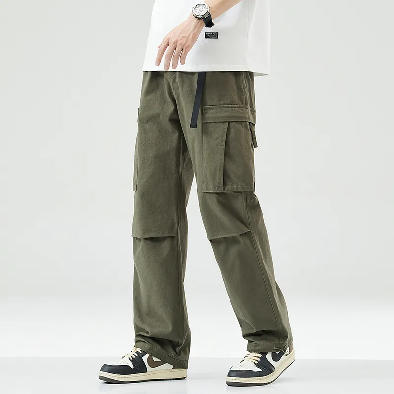 JXAETE Casual Pants Men-8