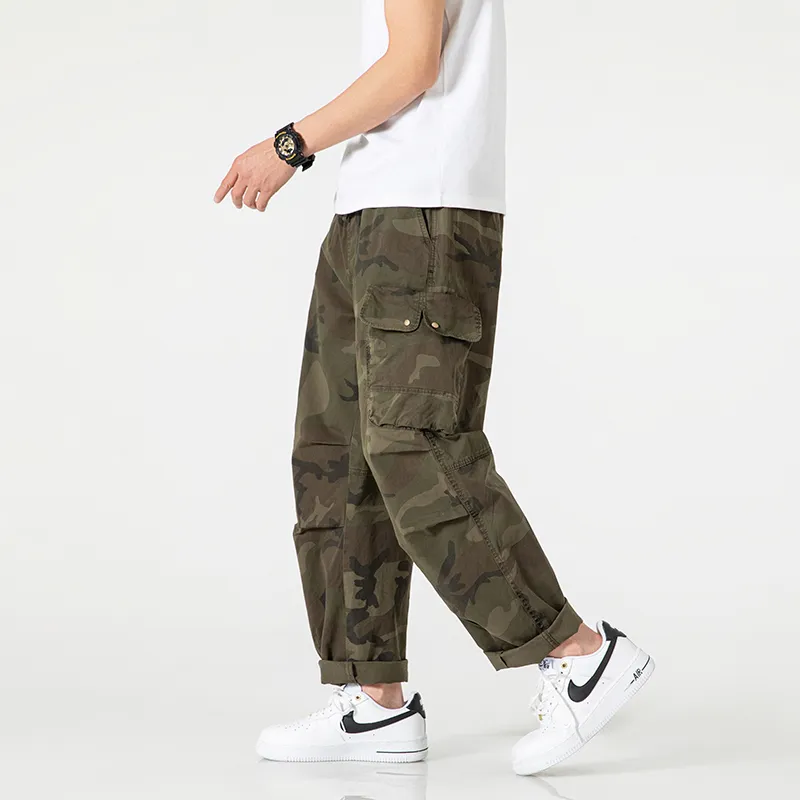 JXAETE Cargo Pants Men-3