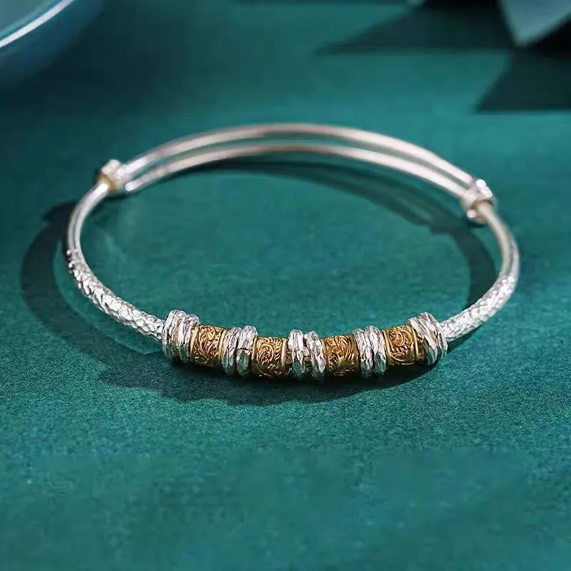 U state 999 Fine Silver Sterling Silver Bracelets Women's-3