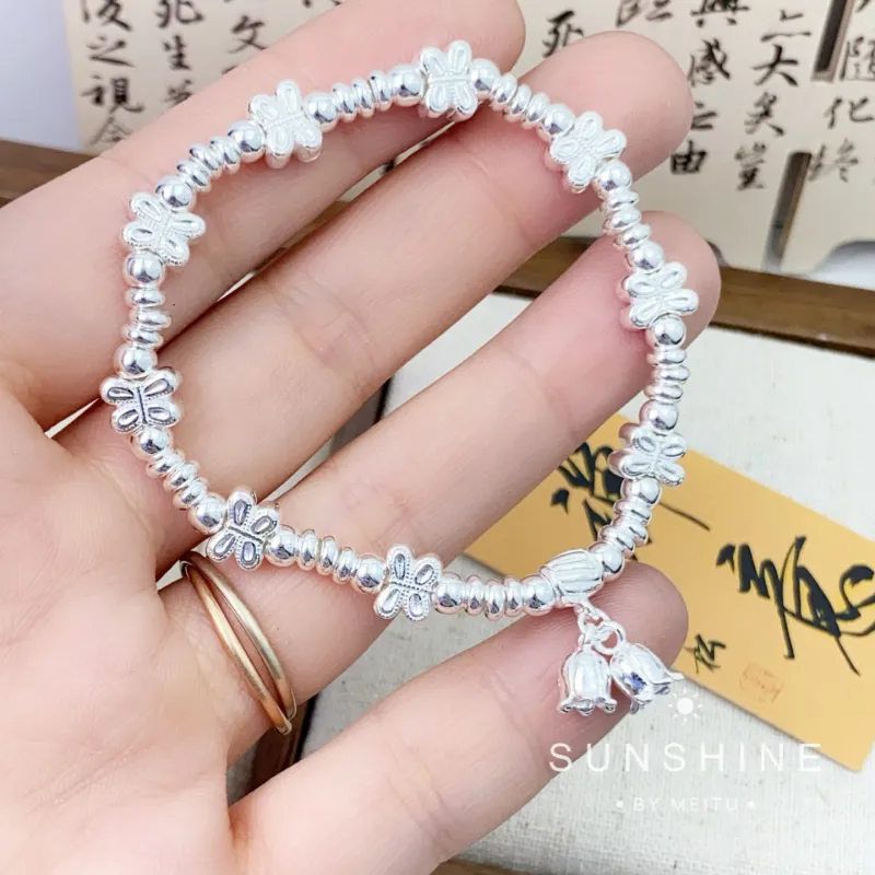 U state 999 Fine Silver Bracelets Women's-2