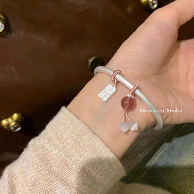 U state 999 Fine Silver Sterling Silver Bracelets Women's-3