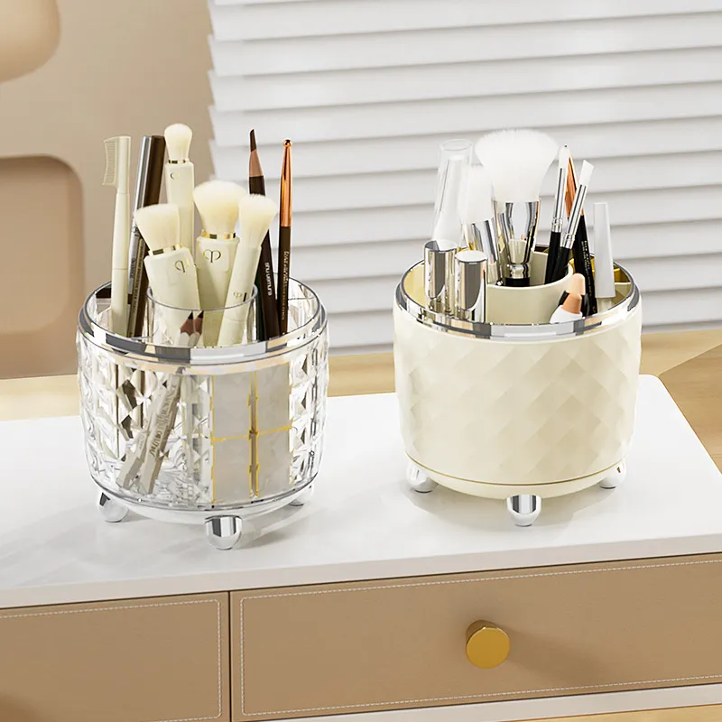 Future Maple Time To Move The Diamond Dresser Cosmetics Storage Box Multifunctional Usage 360 Rotatable Exquisite-13