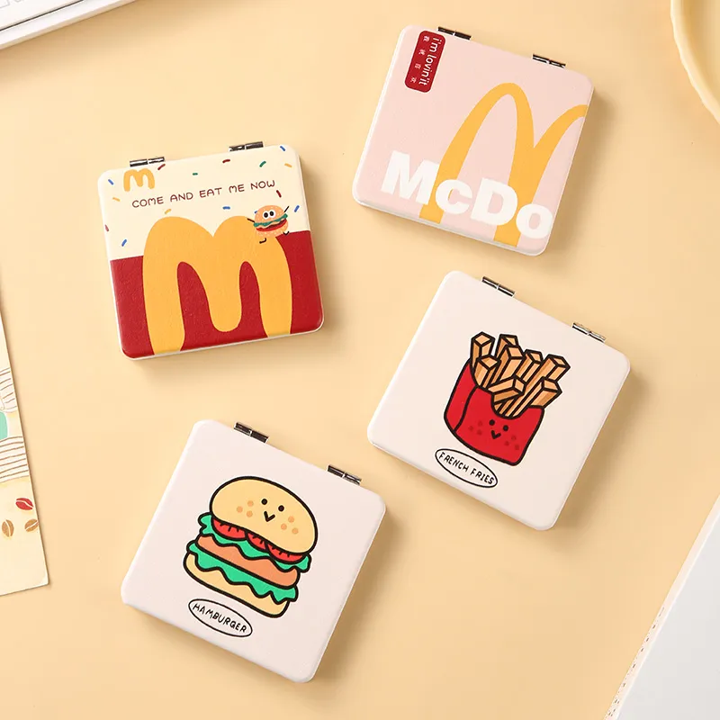 Future Maple Cartoon Double Sided Mirror, McDonald's Small Mirror-19