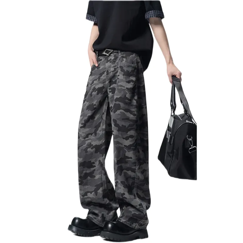 Cotton Gene Jeans Unisex Camouflage-1