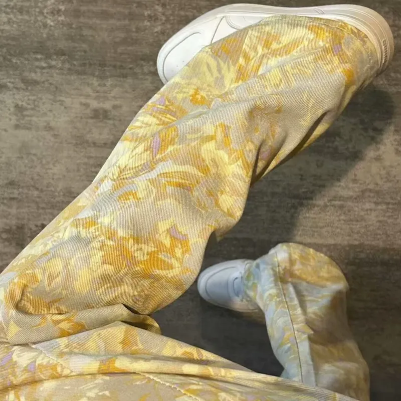 Cotton Gene Jeans Unisex Yellow-4
