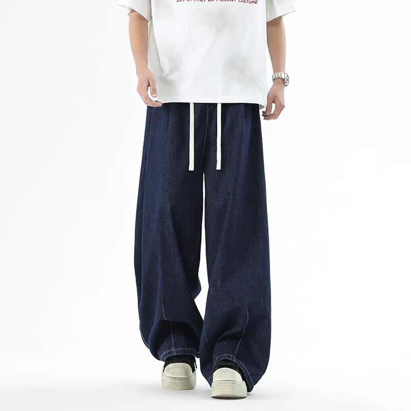 Cotton Gene Jeans Unisex Dark Blue-1