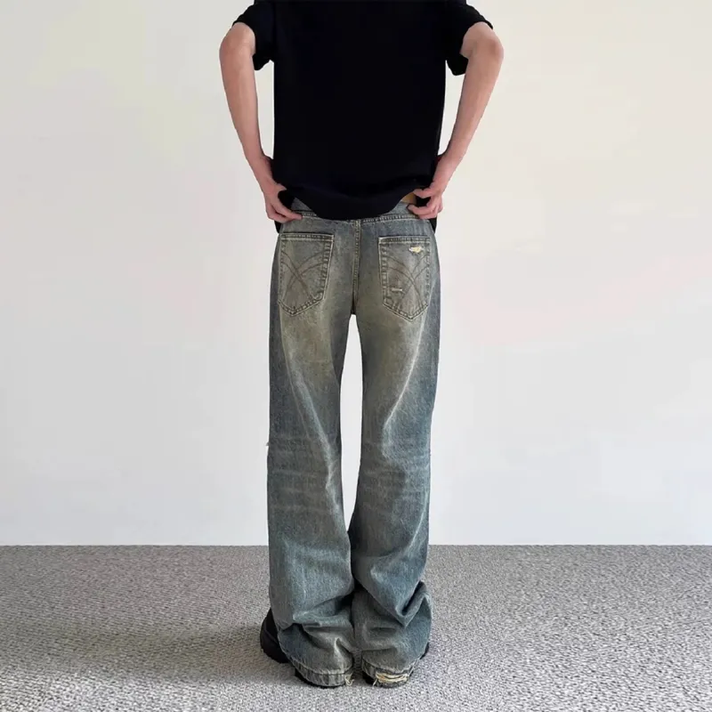 Cotton Gene Jeans Unisex Vintage Blue-1
