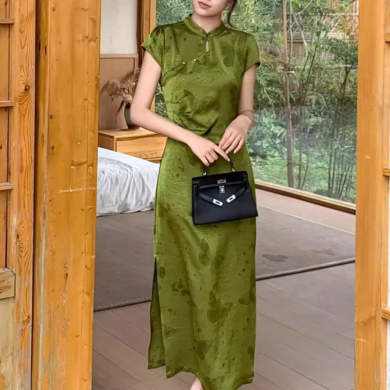 Fashion Short Sleeved Dress Women's-20