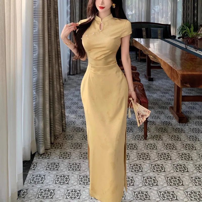 Fashion Short Sleeved Dress Women's-3