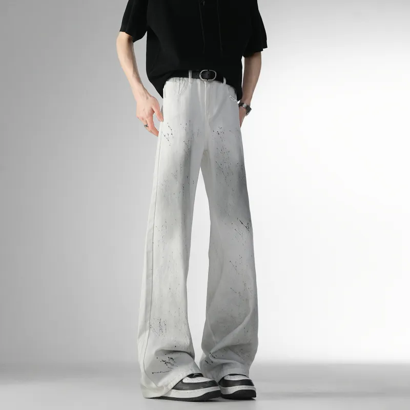 SAME FLOW Jeans Unisex White-2
