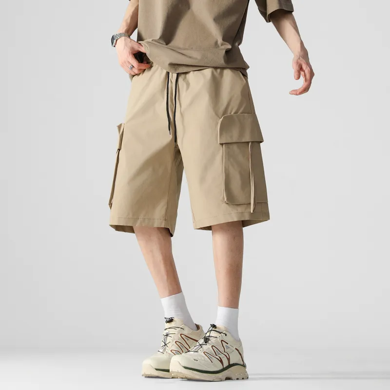 SAME FLOW Cargo Shorts Unisex-14