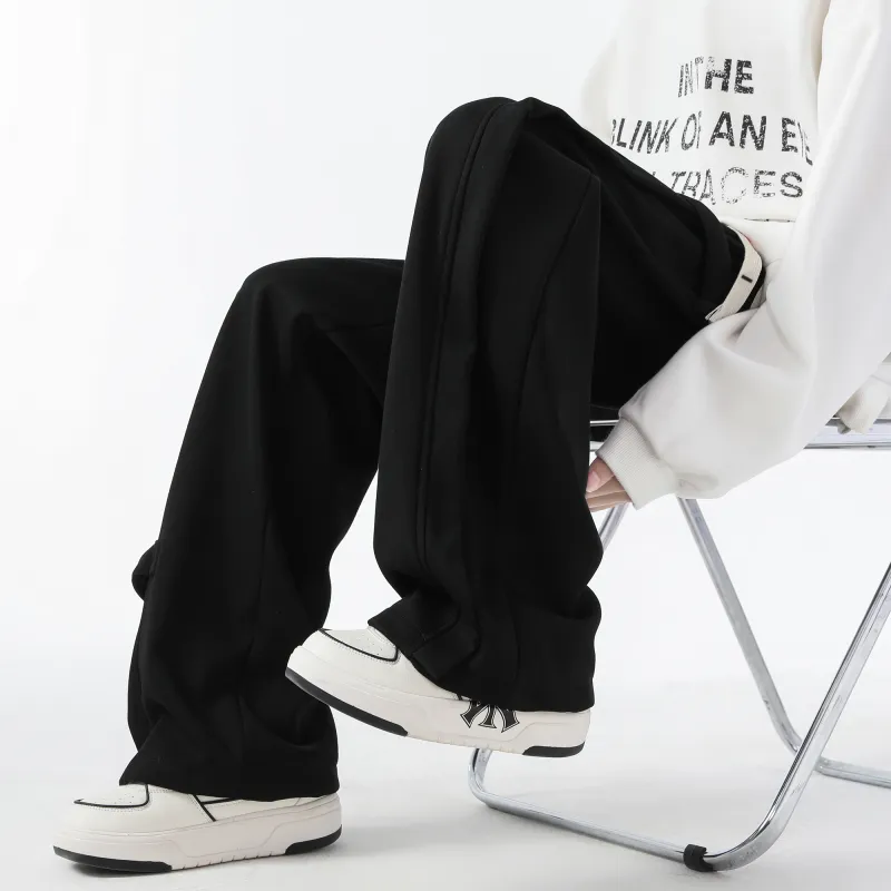 SAME FLOW Knitted Sweatpants Unisex-11
