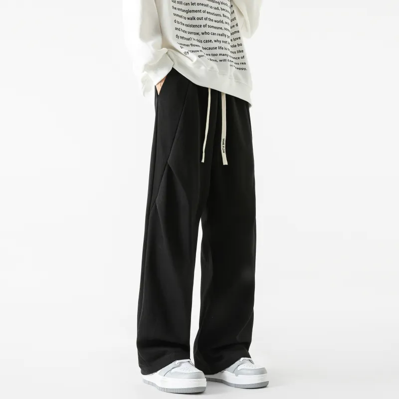 SAME FLOW Knitted Sweatpants Unisex-14