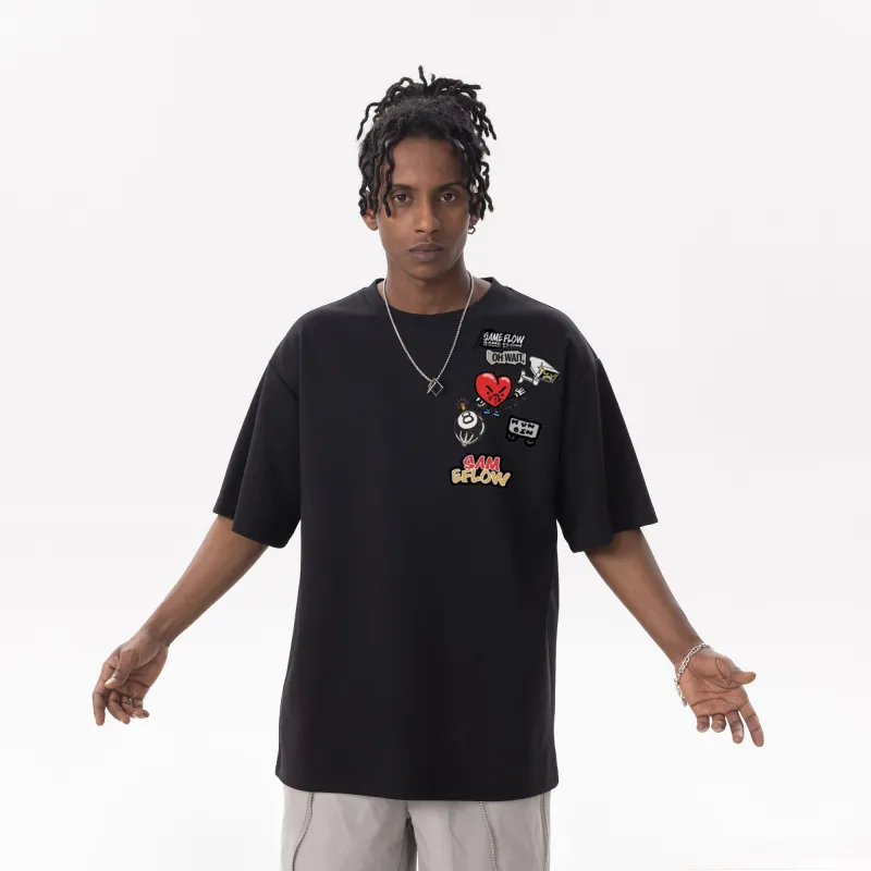 SAME FLOW T Shirts Unisex-3