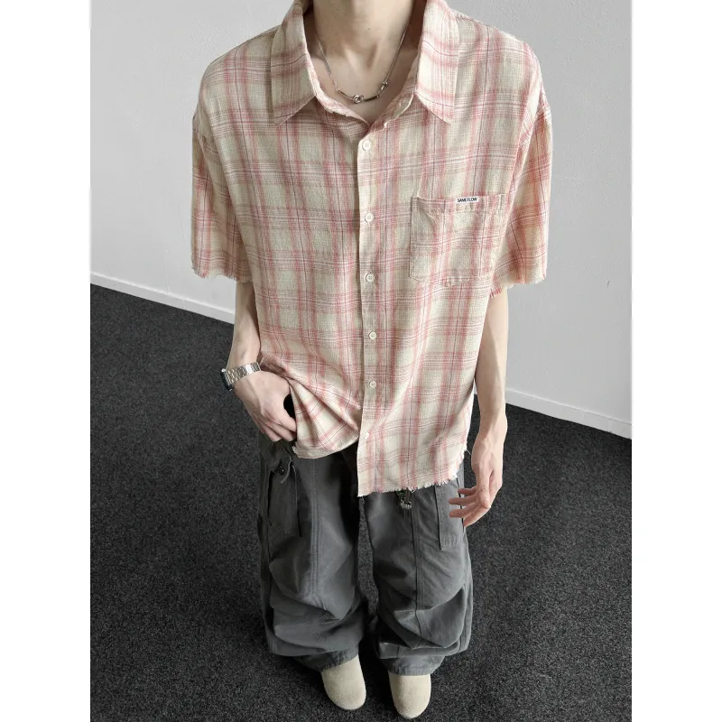 SAME FLOW Shirts Unisex Pink-5