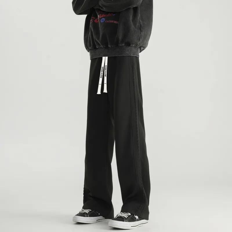 SAME FLOW Knitted Sweatpants Unisex-11