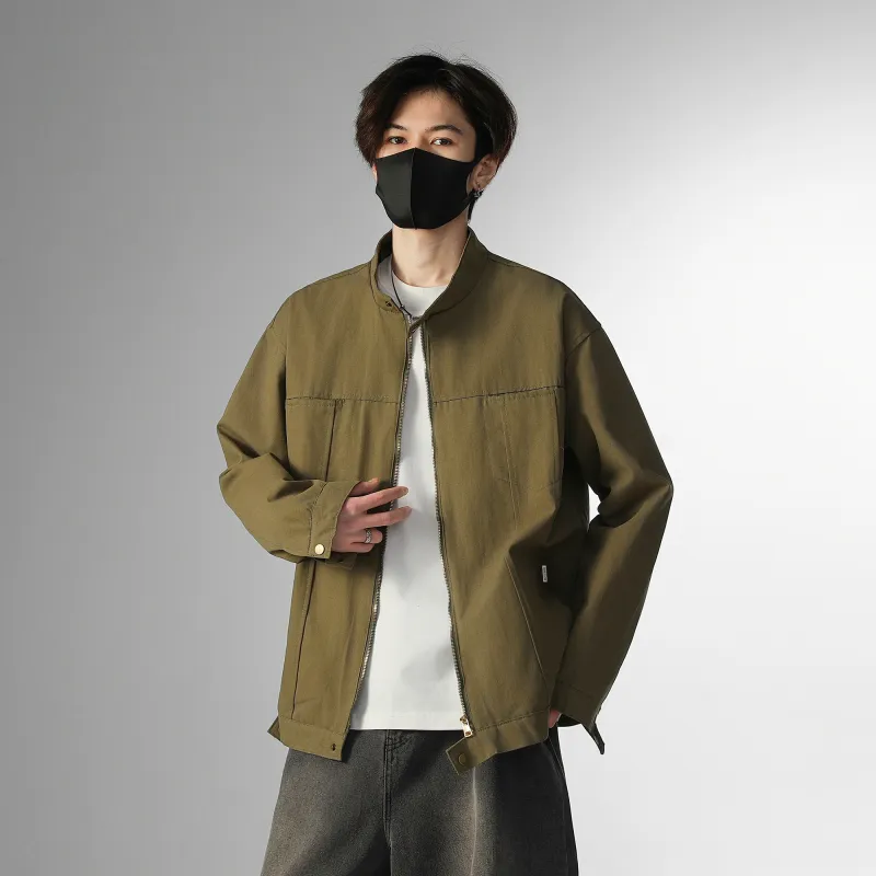 SAME FLOW Jackets & Coats Unisex Green-2