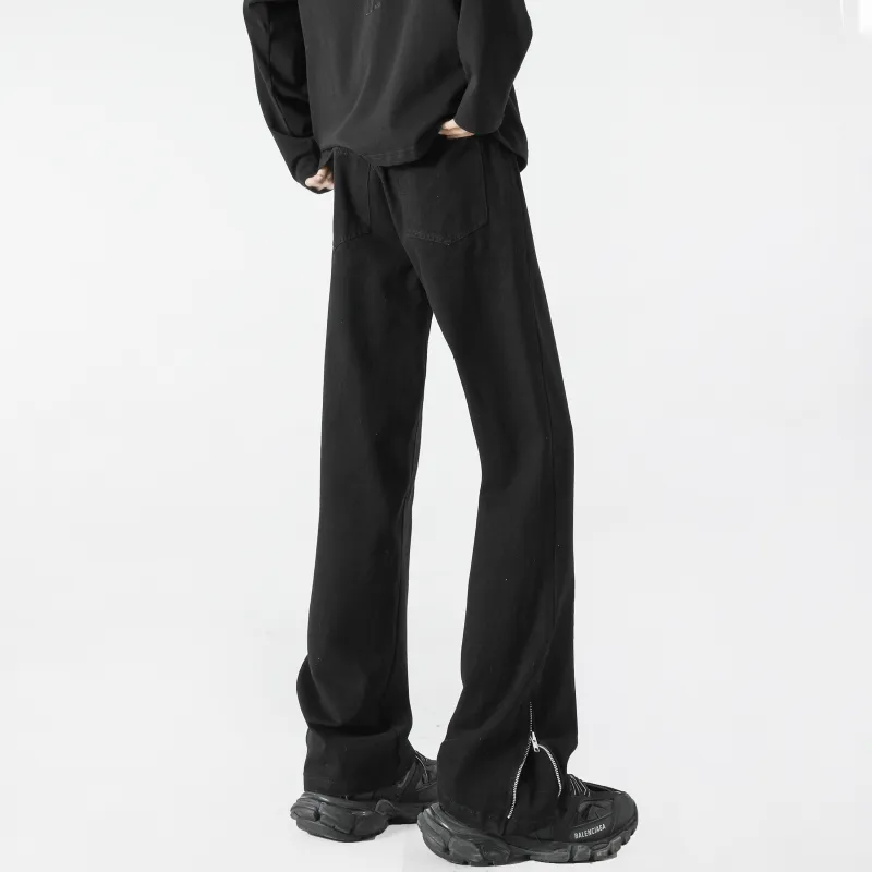 SAME FLOW Jeans Unisex Black-4