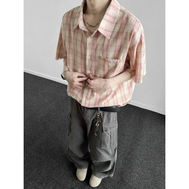 SAME FLOW Shirts Unisex Pink-4