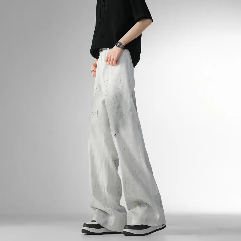 SAME FLOW Jeans Unisex White-5