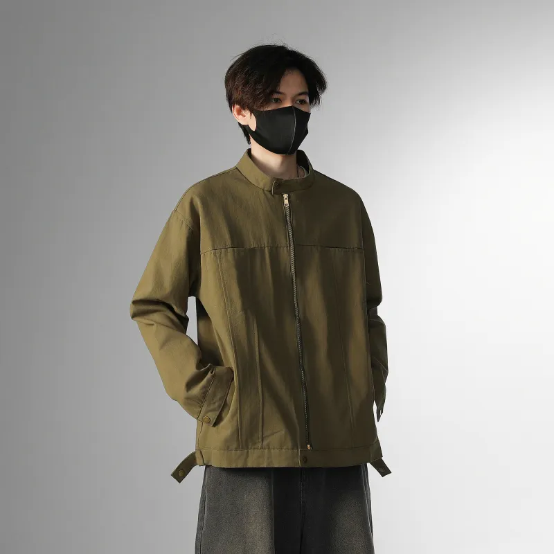 SAME FLOW Jackets & Coats Unisex Green-4