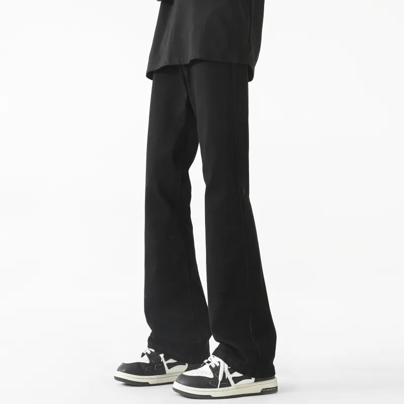 SAME FLOW Jeans Unisex Black-3