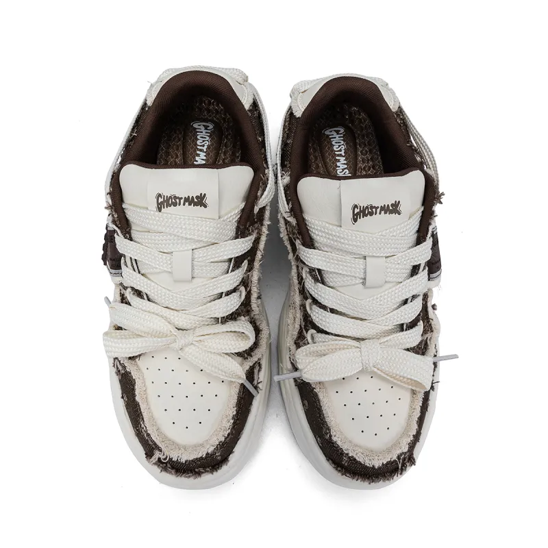 FRAGMENT DESIGN x Ghost Mask Lightweight Height Increasing Low Top Skateboard Shoes Men's Box Included-9