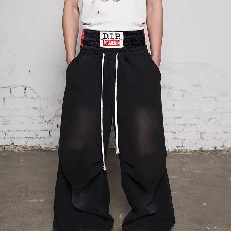 XIAN MAT JENIN Casual Pants Men's Black-5
