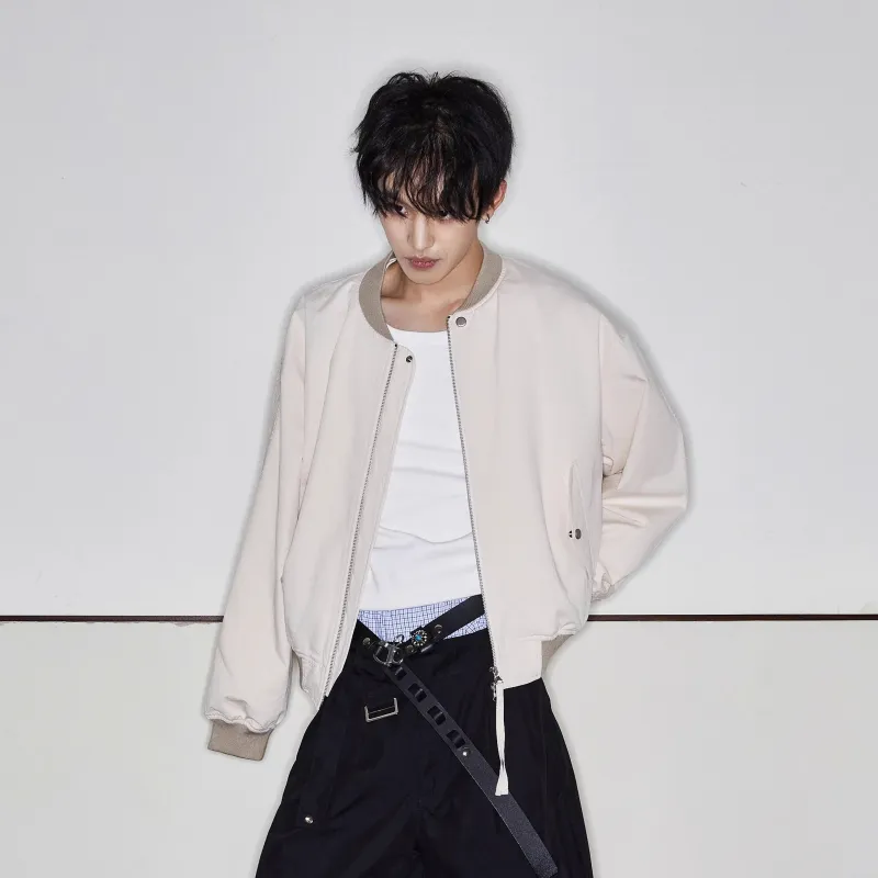 XIAN MAT JENIN Jackets & Coats Men's Ecru-3