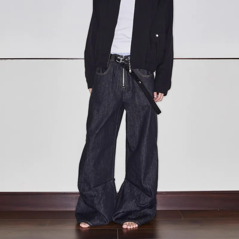 XIAN MAT JENIN Jeans Unisex Black-2