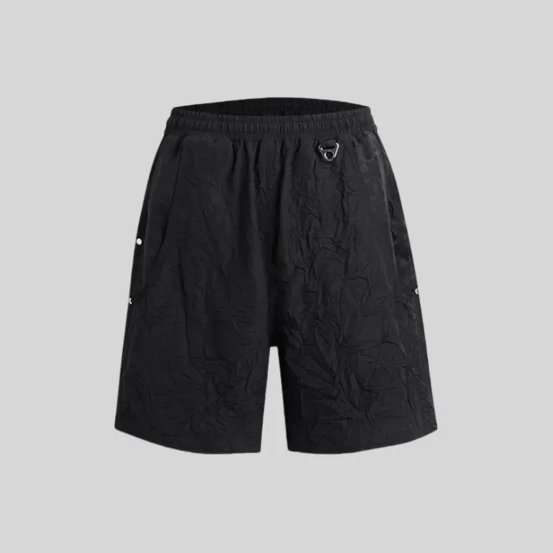 XIAN MAT JENIN Casual Shorts Men's Black-2