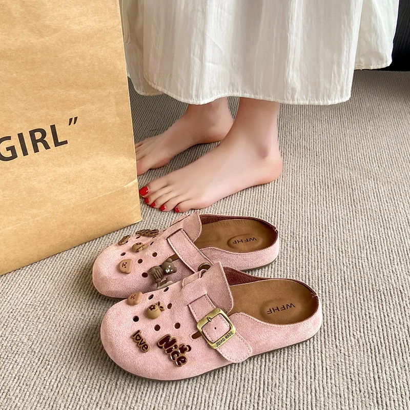 Colorful Creations Stitching Quiet, Odor Resistant, Slip Resistant Closed Toe Slippers Women's-6