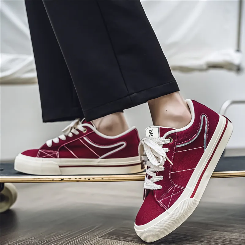 Colorful Creations Slip Resistant, Abrasion Resistant, Breathable, Height Increasing Low Top Skateboard Shoes Men's-12