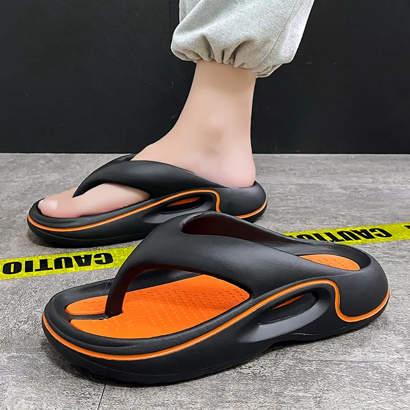 Colorful Creations EVA Slip Resistant Abrasion Resistant Quiet Flip Flops Men's-8