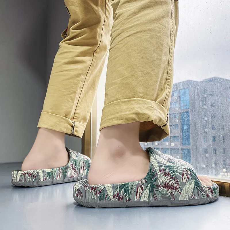 Colorful Creations EVA Slip Resistant Abrasion Resistant Odor Resistant Quiet Slide Slippers Men's-13