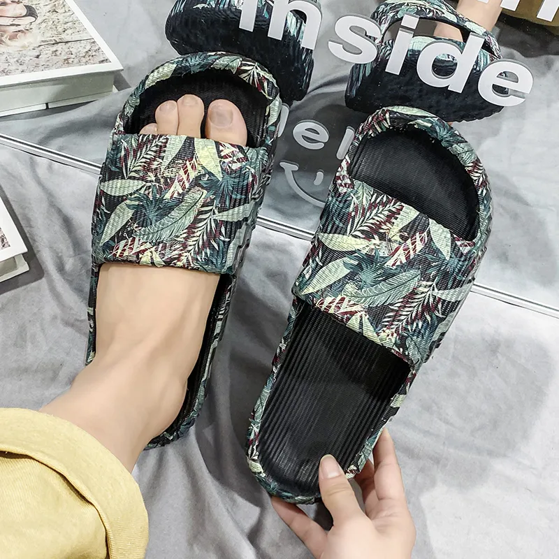 Colorful Creations EVA Slip Resistant Abrasion Resistant Odor Resistant Quiet Slide Slippers Men's-4