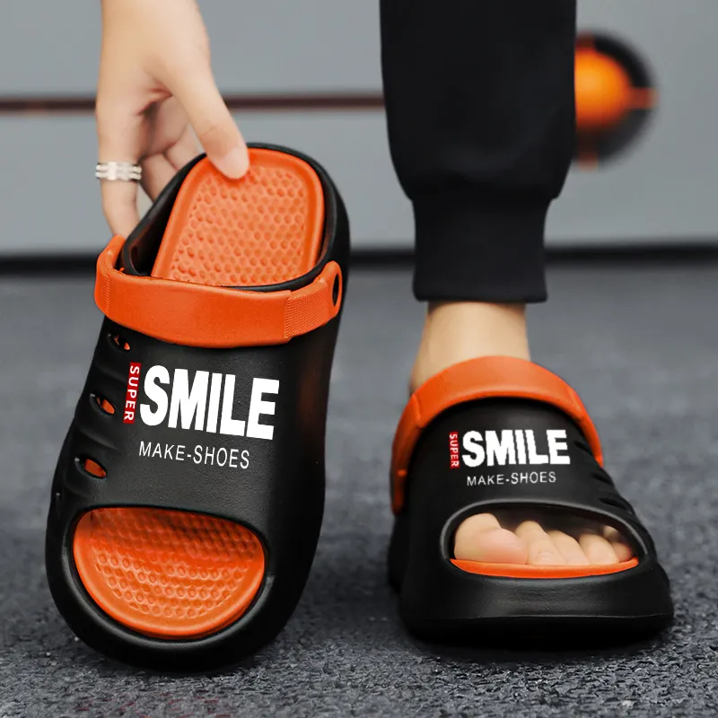 Colorful Creations EVA Slip Resistant Abrasion Resistant Odor Resistant Quiet Slide Slippers Unisex-6