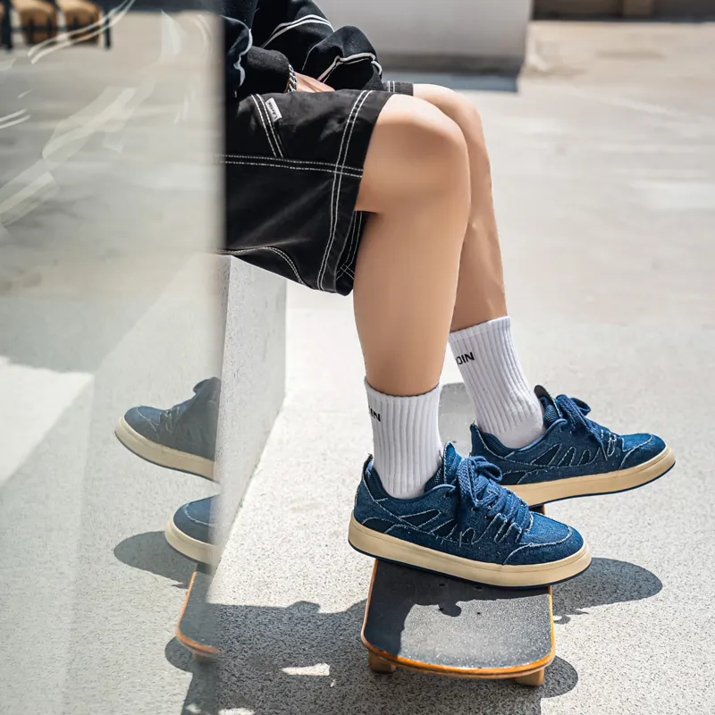 Colorful Creations Height Increasing Abrasion Resistant Slip Resistant Low Top Skateboard Shoes Men's-18