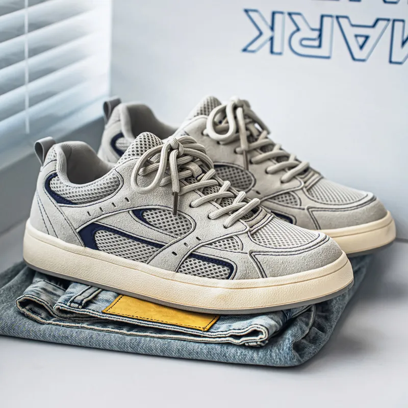 Colorful Creations Slip Resistant, Abrasion Resistant, Breathable, Height Increasing Low Top Skateboard Shoes Men's-8