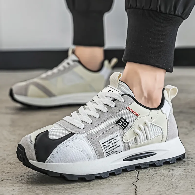 Colorful Creations Slip Resistant, Breathable, Lightweight, Height Increasing Low Top Casual Shoes Men's-9