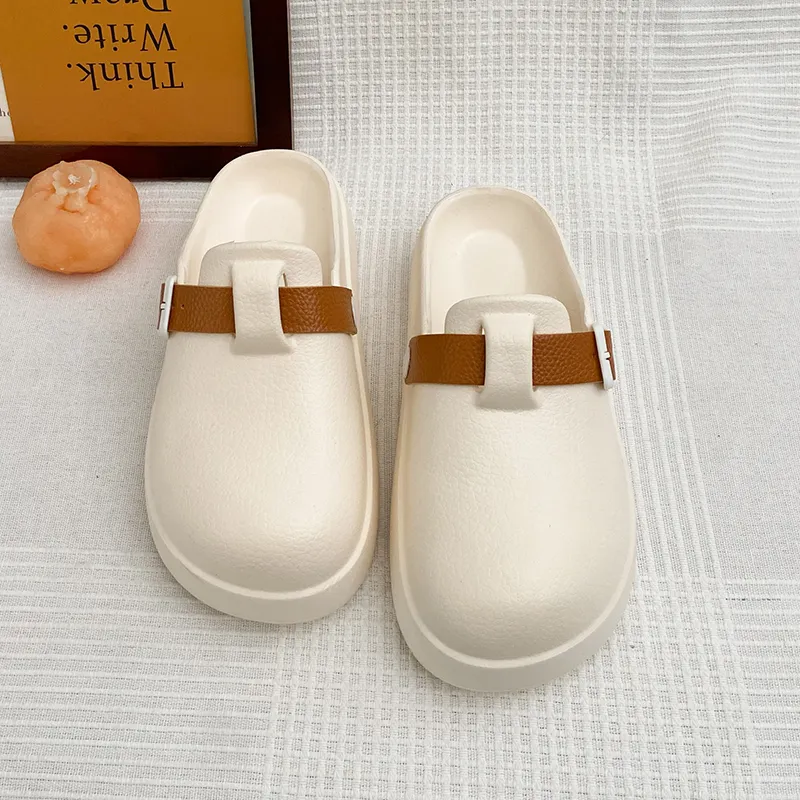 Colorful Creations EVA Cut Out Slip Resistant, Odor Resistant, Quiet Closed Toe Slippers Women's-8