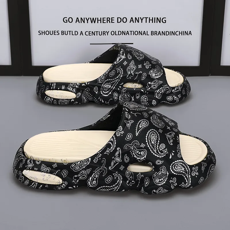 Colorful Creations EVA Cut Out Quiet Slip Resistant Odor Resistant Abrasion Resistant Slide Slippers Unisex-3