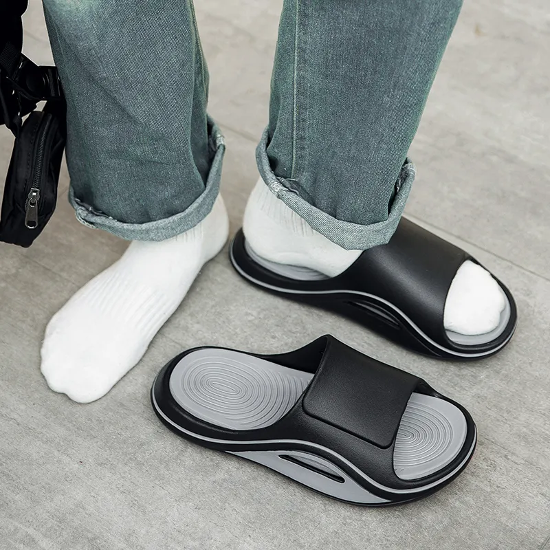 Colorful Creations EVA Massage Slip Resistant Abrasion Resistant Odor Resistant Quiet Slide Slippers Men's-3