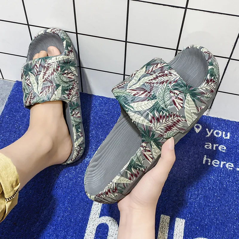 Colorful Creations EVA Slip Resistant Abrasion Resistant Odor Resistant Quiet Slide Slippers Men's-12