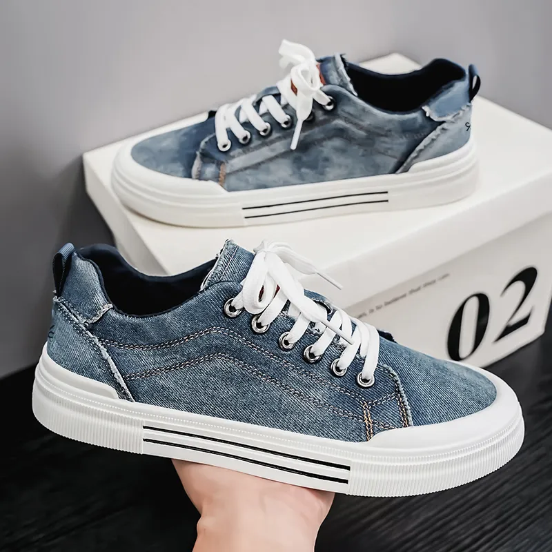Colorful Creations Height Increasing, Abrasion Resistant, Lightweight, And Breathable Low Top Canvas Shoes Men's Box-8